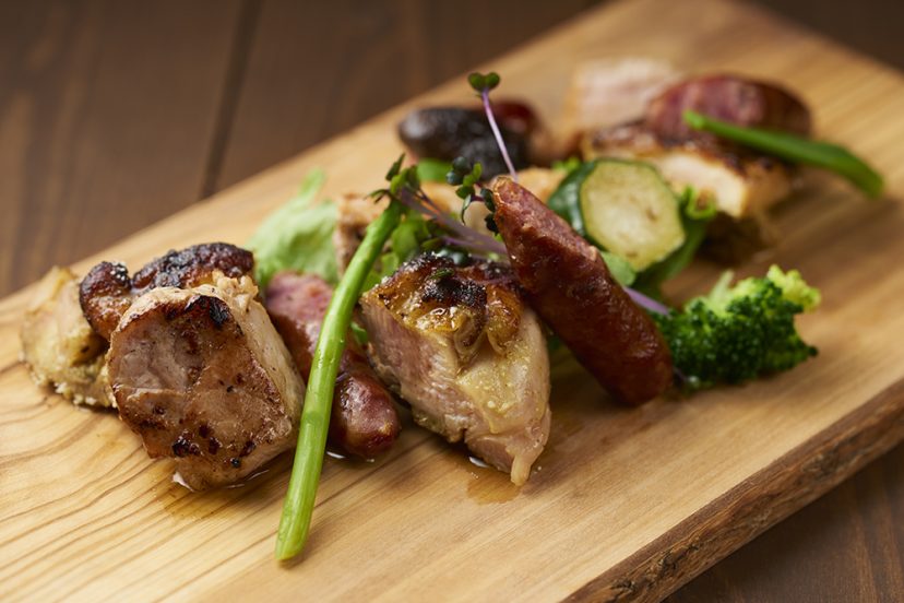 お肉料理三種盛合せ