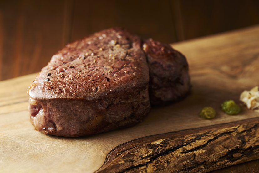 黒毛和牛ステーキ 厚切りヘレ200g