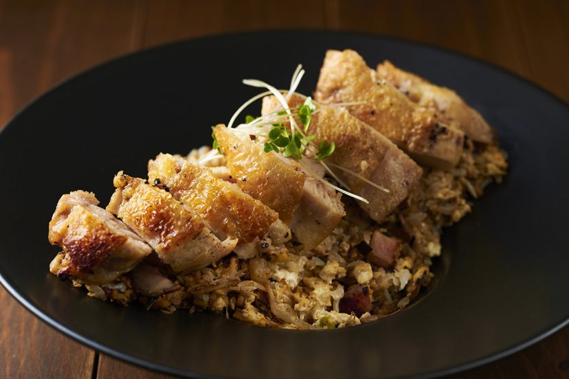 チキンステーキ炒飯