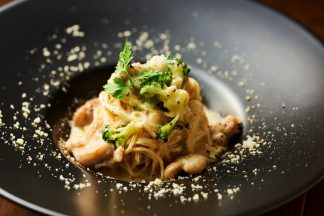 鶏肉とブロッコリーのクリームパスタ