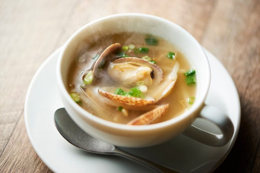 あさりのスープ